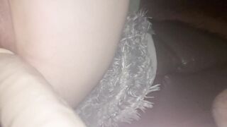 Hubby Uses vibrator inside hotwife