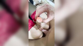 WAX TEST bondage practice FIRST casting