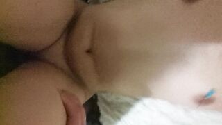 BONDAGE. Rough sex. First time needles into nipples. cum in