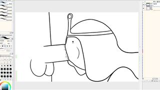Drawing Adventure Time Porn - Princess Bubblegum Three-Way With Starchy And Banana Guard (Speed-Art)