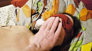 Finger to fist she loves her cum on her face