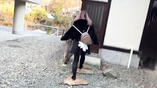 新婚夫婦の温泉旅行♡むちむちのボディを見せつけられてガチガチになったモノを妻が慰めてくれました