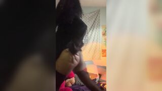 African MILF showing off for the camera