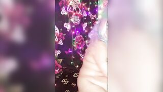 BBW Kepi Carter WAP vibrator fat vagina boned with leg shaking orgasms and buttplug tail play redivy420