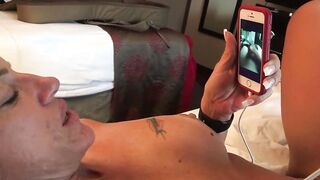 Rubbing 1 while watching ex's scene