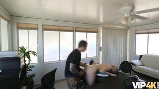 VIP4K. Hottie wants to pay for the house so she