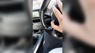 Step MILF into the vehicle pounded by step son through mini skirt