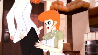 Dexter's Milf ORAL SEX | Dexter's laboratory