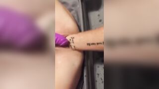 Fisted till I have an extreme body shaking orgasm