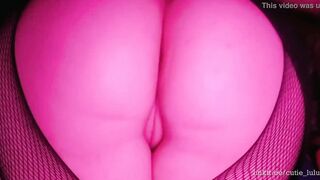 Young women with long booty into crazy hot stockings masturbates adorable