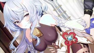 GENSHIN IMPACT - GANYU WANTS CUM IN HER VAGINA