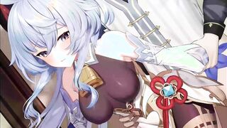 GENSHIN IMPACT - GANYU WANTS CUM IN HER VAGINA