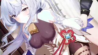 GENSHIN IMPACT - GANYU WANTS CUM IN HER VAGINA