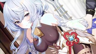 GENSHIN IMPACT - GANYU WANTS CUM IN HER VAGINA