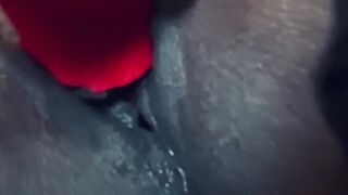 TRYING OUT MY NEW ROSE DILDO! 