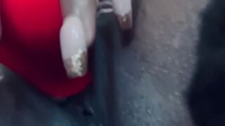 TRYING OUT MY NEW ROSE DILDO! 