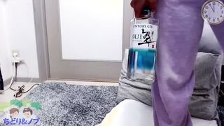 [FC2 Live] Amateur old woman broadcasts her masturbation with toy live from home