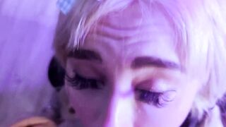 sweet head and cum on beautiful face - Peachgardens