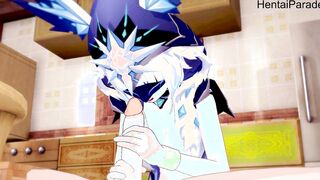 Fucking Fatui Cicin Mage Genshin Impact [Hentai 3D]