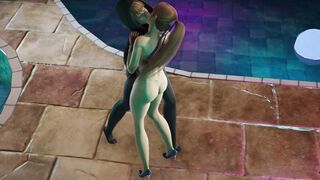Kasumi Bikini x Phase four Futa Pool Party