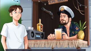 Let's Play Summertime Saga - She Buried His Face on Her Humongous Boobs Ep 59