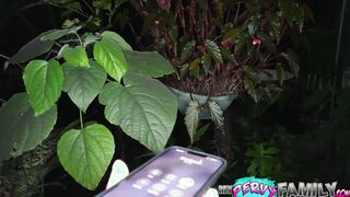 Teenagers Stepsister's Jerkoff Prank - Mackenzie Mace -