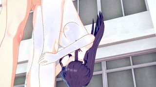 (pov) Fucking Komi-san BUTT so ROUGH she TALKS Cartoon Komi-san Can't Communicate