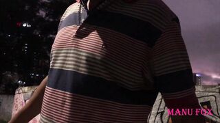 I caught a stranger on the street and blown his