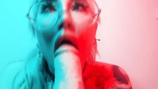 i suck dick deep and masturbate it with my long