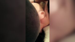 3-Way Hoe Ex-Wifey Sucks Husband while getting Eaten