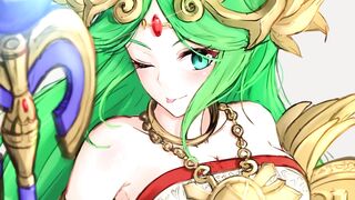 Light and Dark (WoL Gauntlet FINALE) -hentai JOI (Palutena, Bayonetta)