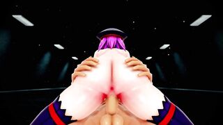 Mmd Fate/Grand Order Helena Blavatsky Fuck Hard until she get Ahegao