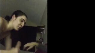 Katherine Miller fucking and sucking off off on periscope with BF