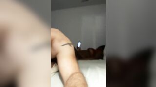 Bbw black ex-ex-wife taking white cock