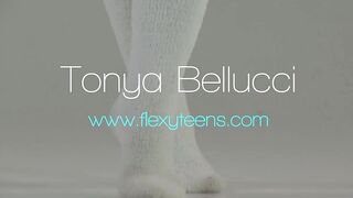 Dark Hair big boobs barely legal Tonya Bellucci sexy gymnast