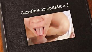 Amateur Cumshot Compilation