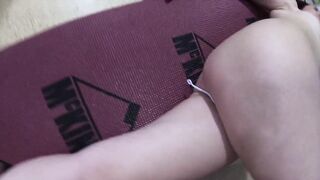 My Teacher Fucks me with Giant Creampie after a Naked Yoga