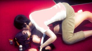 Having some fun with Nyotengu | Honey Select two: Libido