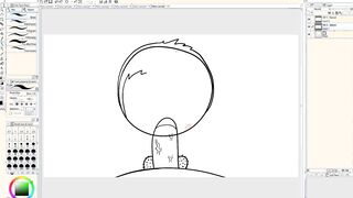 Making Of - point of view Shy Green Haired Skank Loves Cock More Than Anything (Speed Paint)