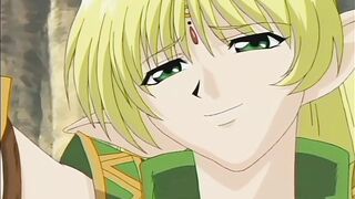 ElfA rubia=Sexo duro en el bosque