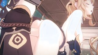 GENSHIN IMPACT - JEAN LOVES TO BE PLOWED