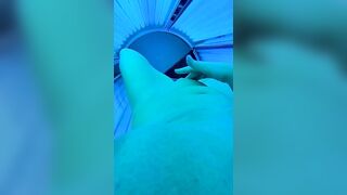 Beauty Cougar Fingered inside Solarium