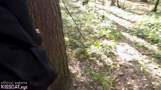 Outside Agent Pickup Russian School Girl and Almost Cum into Cunt