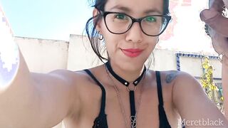Beauty Mamada rica con anteojos