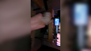 pov - I am blasted with CUM and then SQUIRT