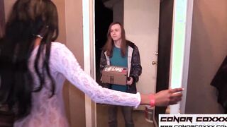 ConorCoxxx-Melody Cummings turns to Conor after boyfriend is unable to