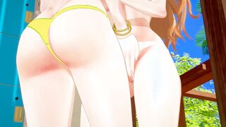 1 Piece Lesbo Selfcest - Nami x Nami