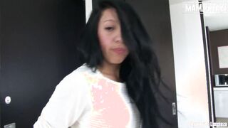 OPERACION LIMPIEZA - My Curvy Maid Otalia Barrios Let Me Record Her While We Screwed - MAMACITAZ