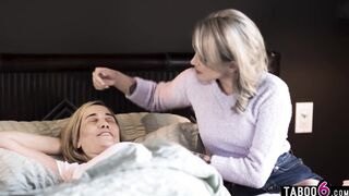Angry dad fucks his slender 18 step daughter Lola Fae inside