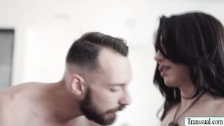 Stunning Tbabe barebacked by boyfriend